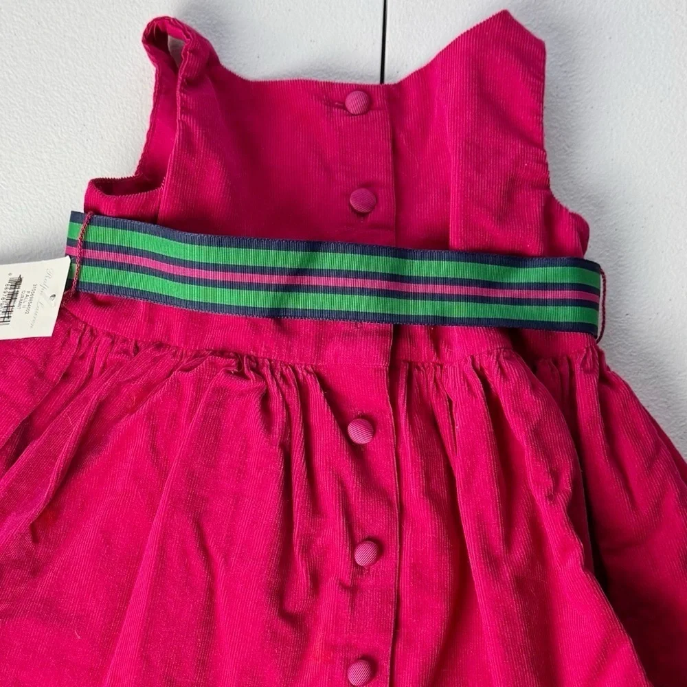 Ralph Lauren Children's Cotton Corduroy with Stripe Belt Size 9M 19 - 22 LBS